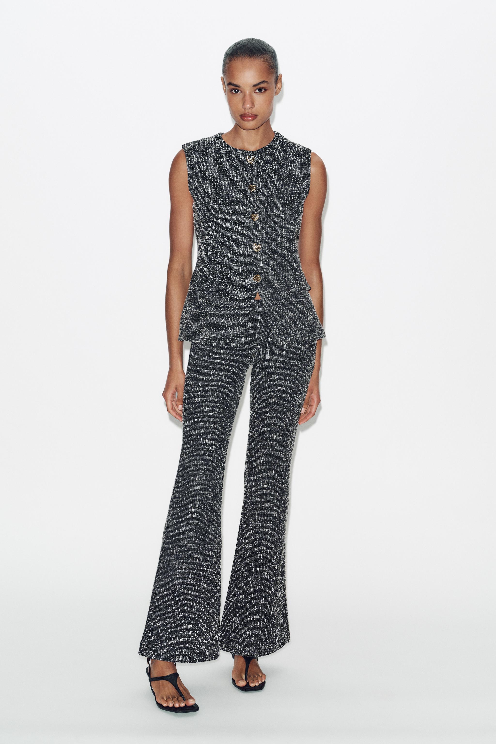 PANTALON FLARE STRUCTURÉ